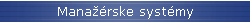 Manažérske systémy